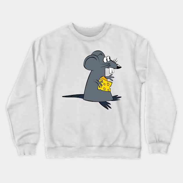 rat Crewneck Sweatshirt by T-shirt_best_